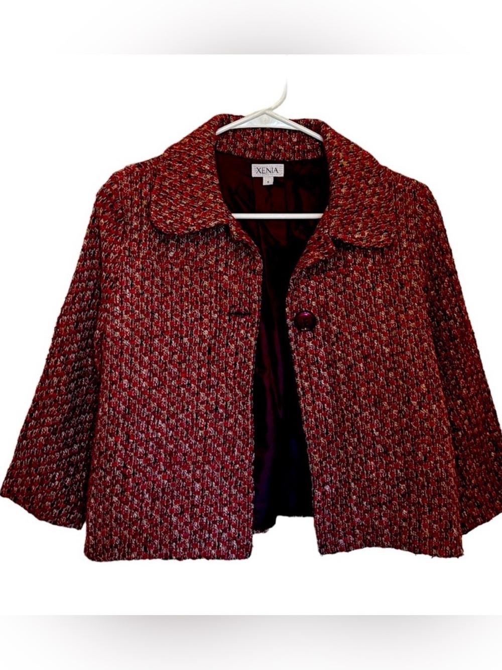 Xenia Tweed Blazer vintage